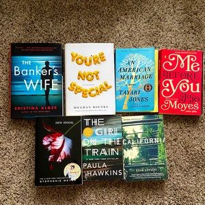 Lot of 7 assorted bestseller books